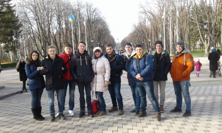 Студенти Первомайського коледжу у місті Харків