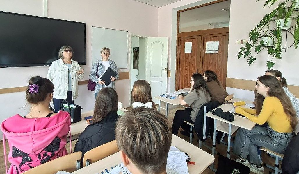 Профорієнтаційна зустріч у ліцеї "Лідер"